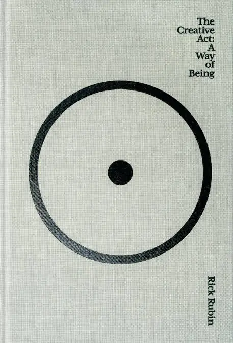 The Creative Act — book cover